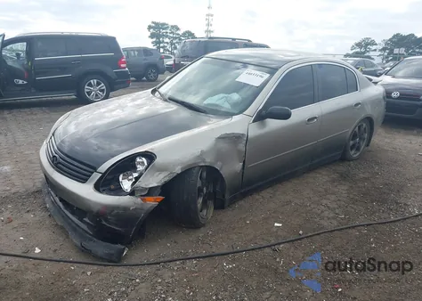 2004 Infiniti G35 из США, поврежденный, VIN JNKCV51E64M611394